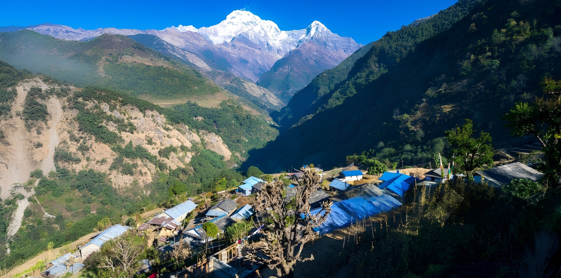Day 02 – Ghandruk – Landruk – Beri Kharka – Deurali (1,588m)