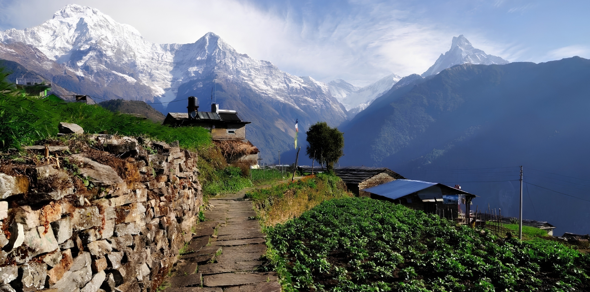 Day 3 – Majgaon to Ghandruk (2,000 m)