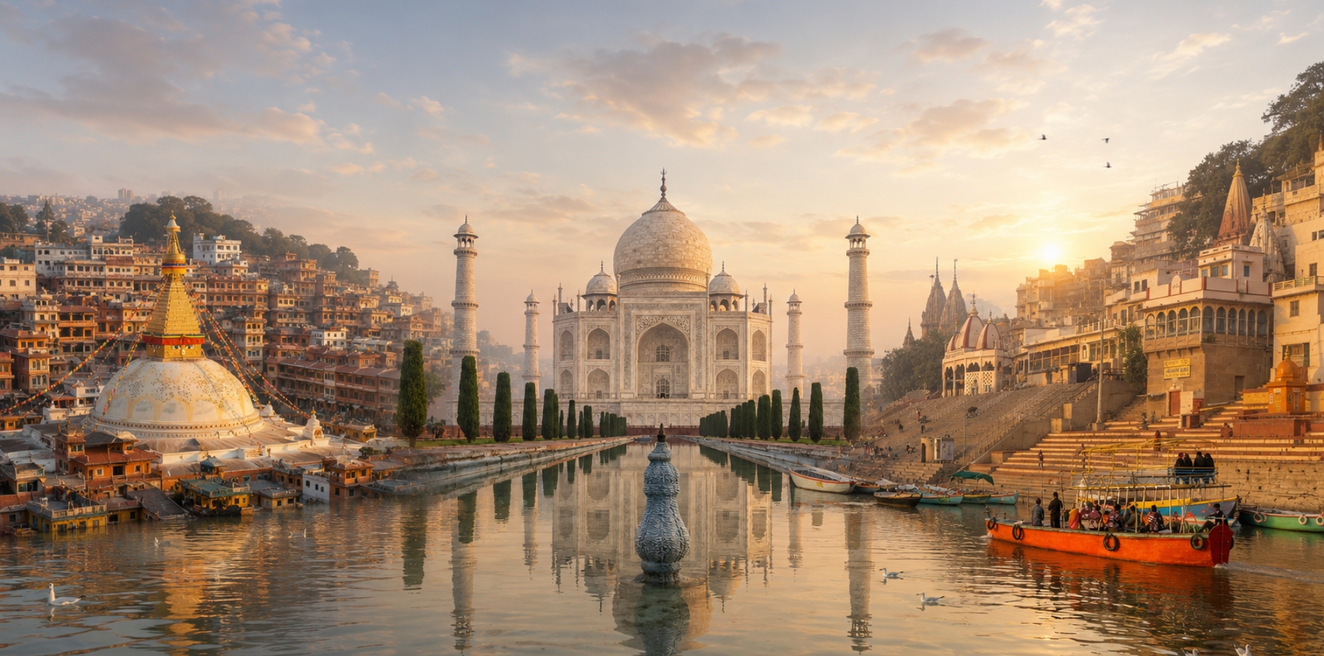 INDIA & NEPAL SPLENDOURS – TAJ MAHAL, VARANASI & KATHMANDU VALLEY