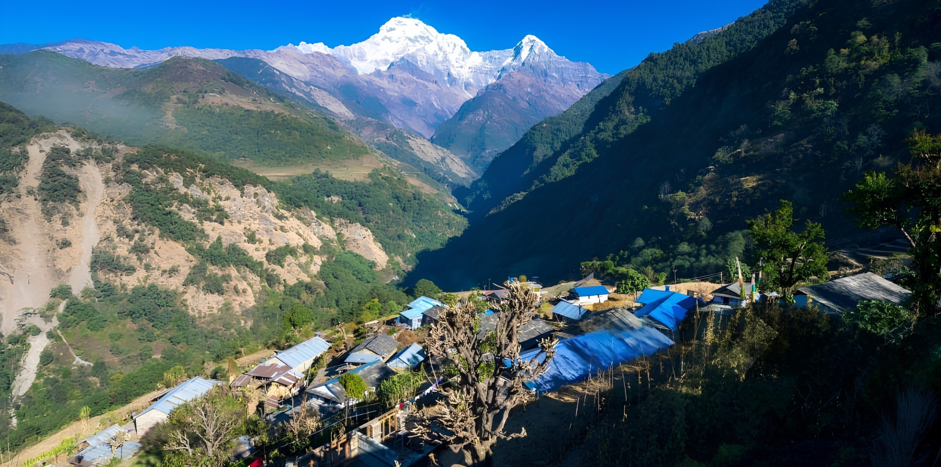 Day 02 – Ghandruk – Landruk – Beri Kharka – Deurali (1,588m)