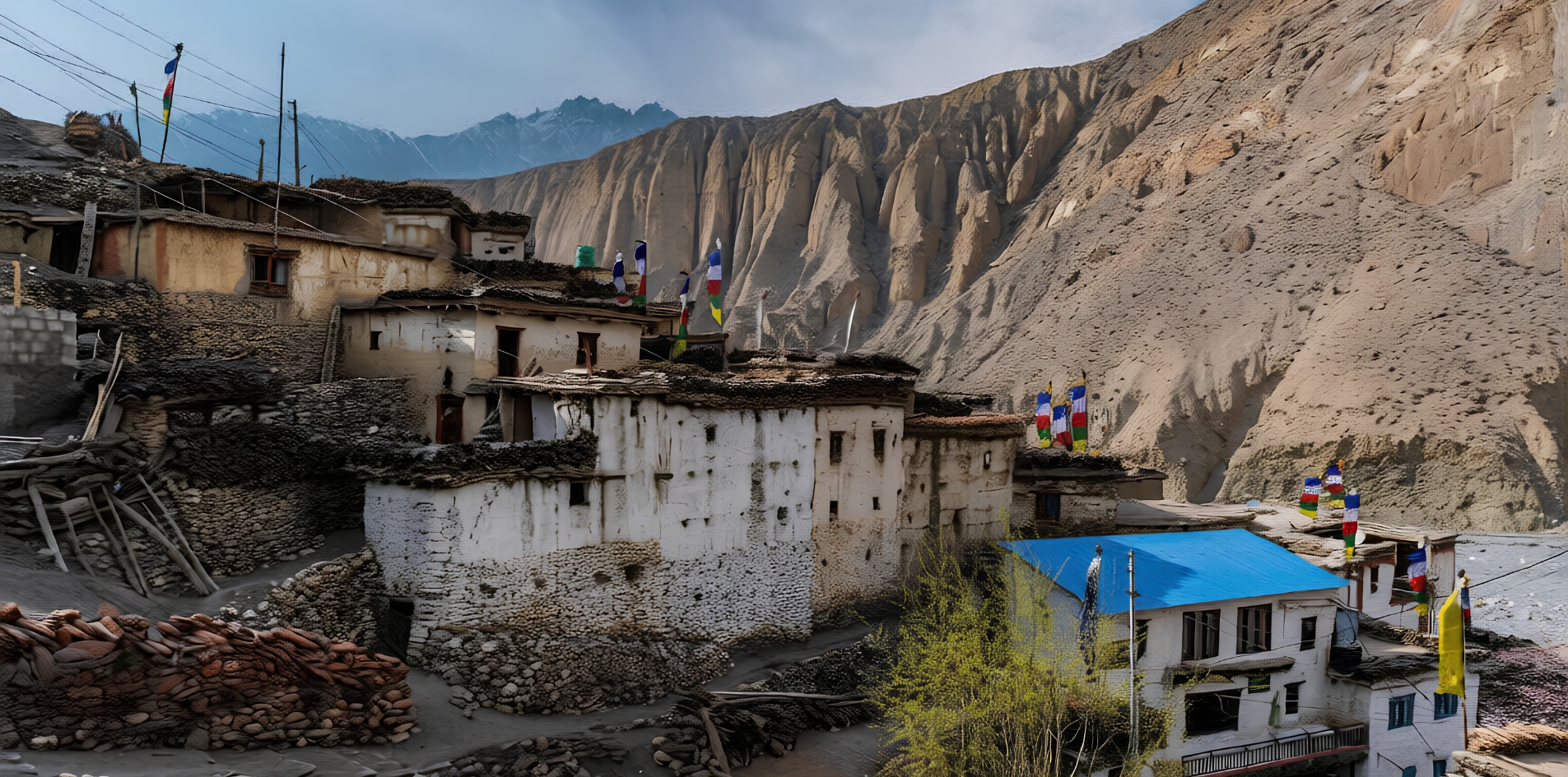 Day 06: Drive to Ghemi [3520 meters]. 50 kilometers.Overnight at Hotel Royal Mustang in Ghami (Attached bathroom and hot water by solar available) [B,L,D].