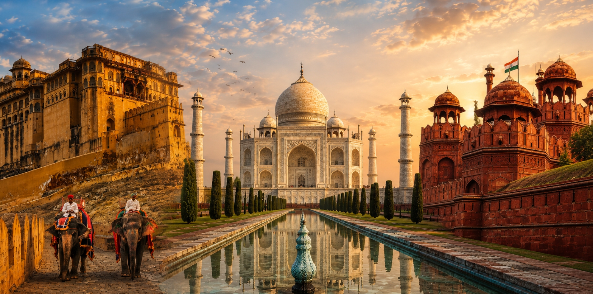 Treasures of India: Shekhavati, Jaipur, Agra, Delhi